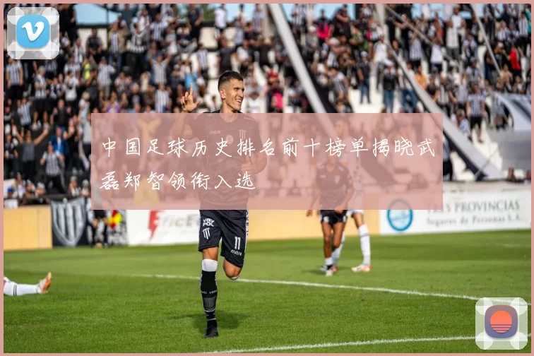 中国足球历史排名前十榜单揭晓武磊郑智领衔入选